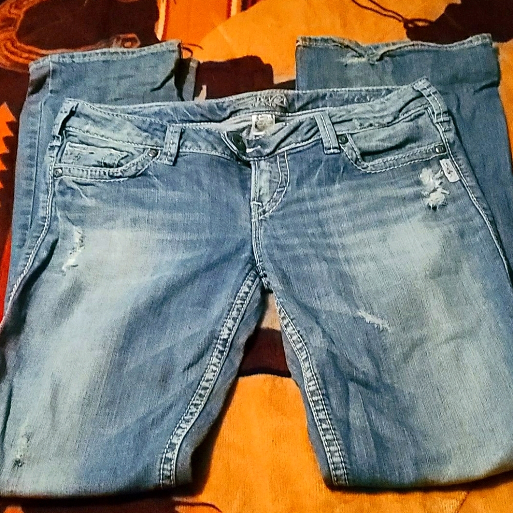 Silver Tuesday Jeans